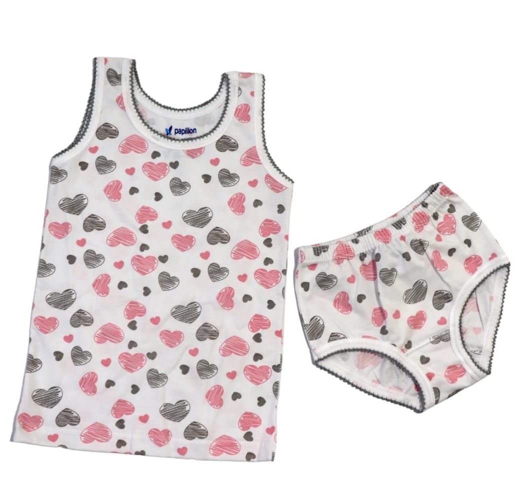 Girls' Printed Strap Set