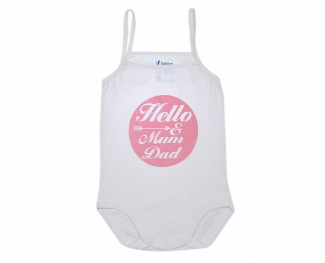 Strap Salopette With Badge