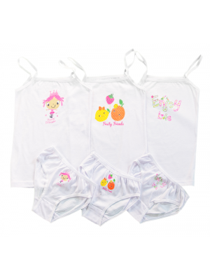 Girls' Top Set With Badge