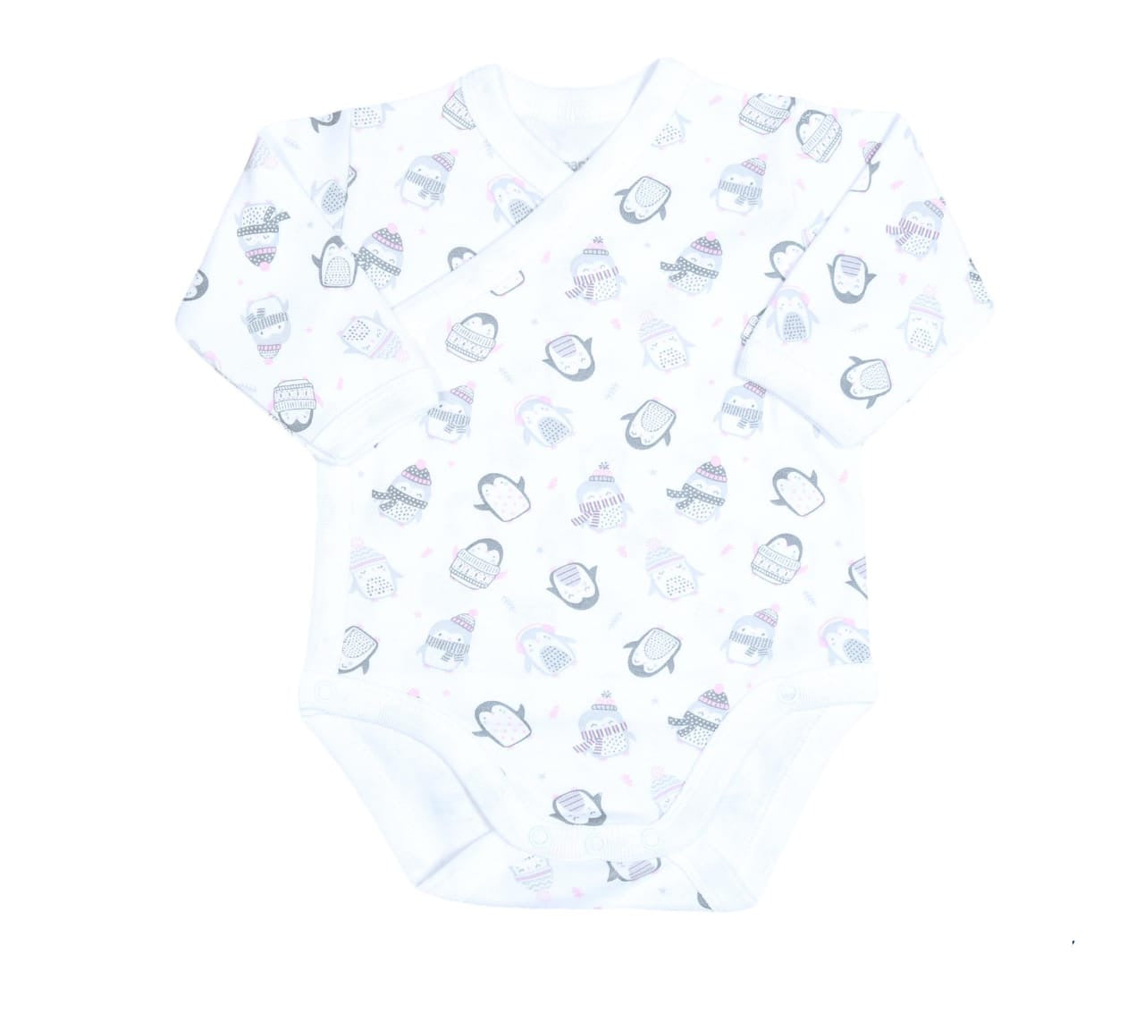 Long-Sleeve Buttoned Salopette