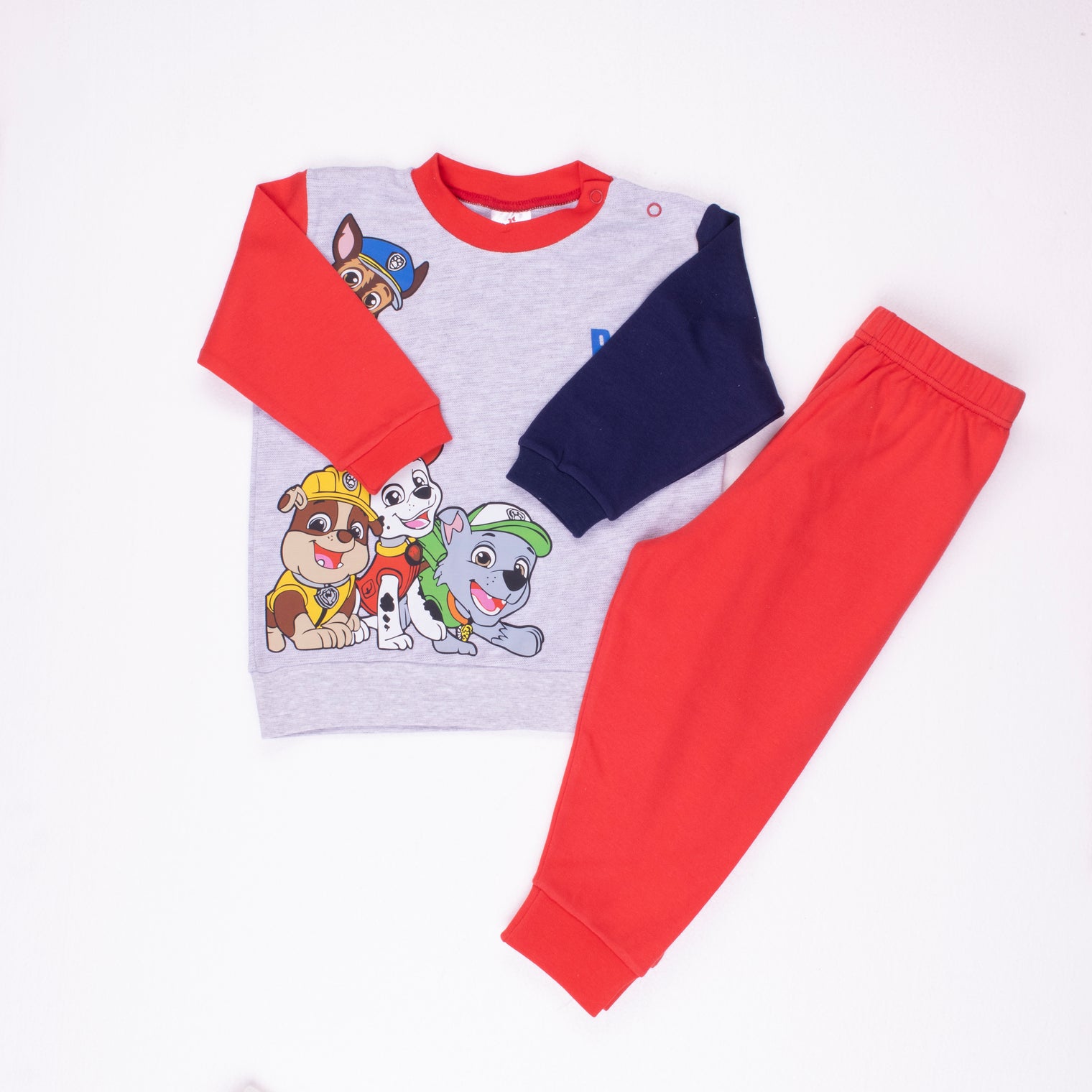 Baby Pajamas With Sleeves Paw Patrol