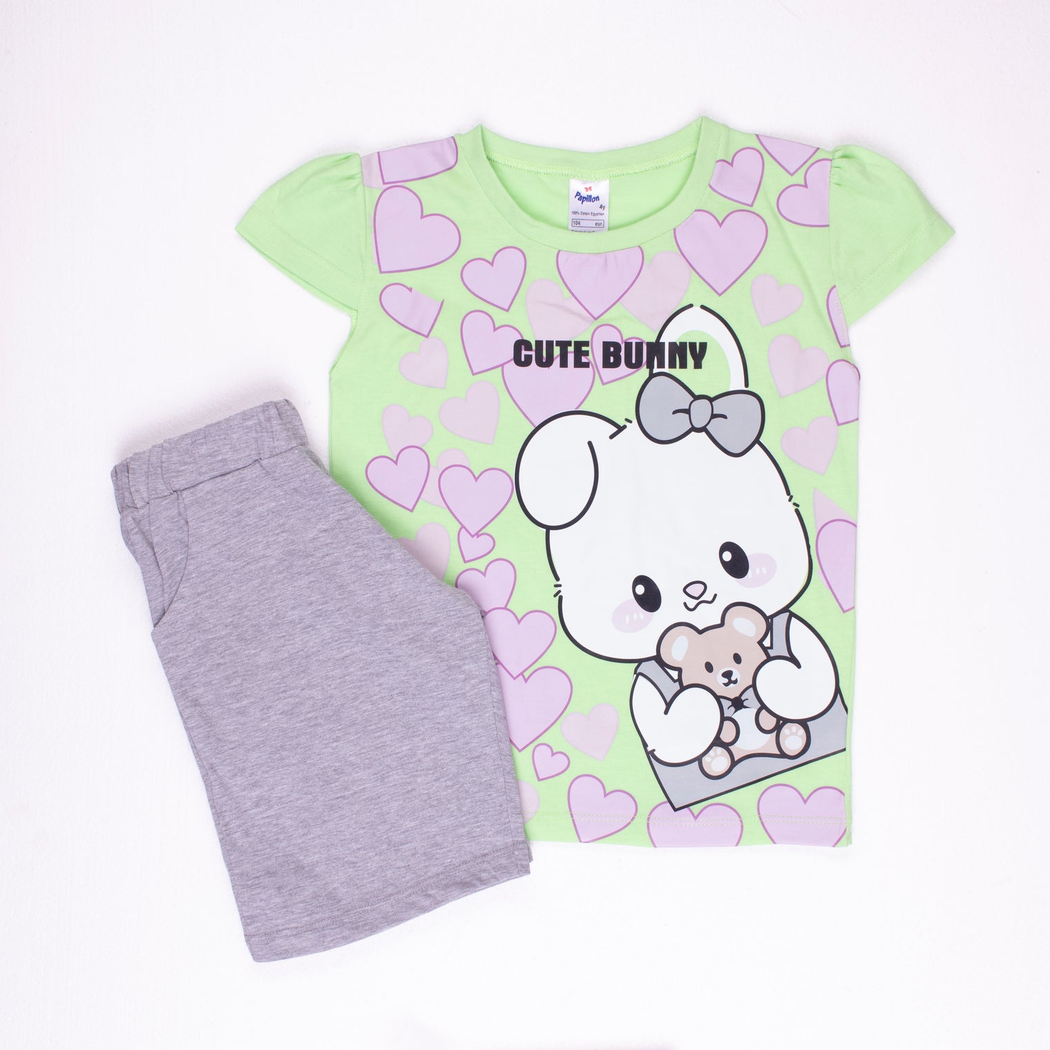 Girls' Pajamas Cute Bunny