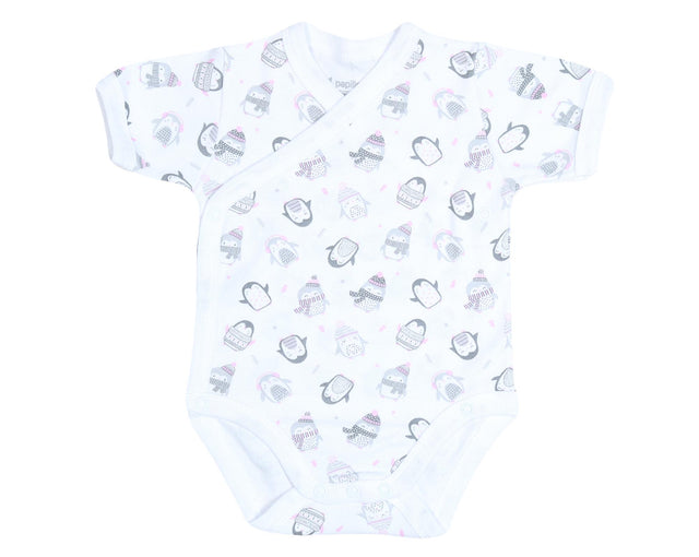 Short-Sleeve Buttoned Salopette