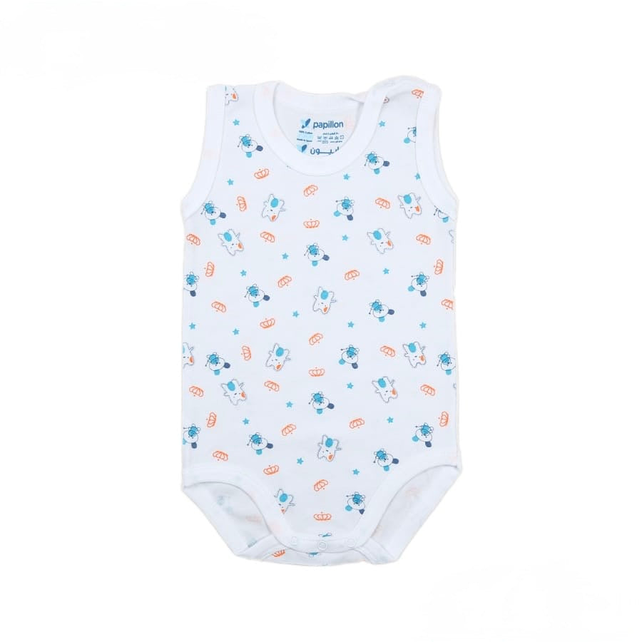 Sleeveless Printed Salopette