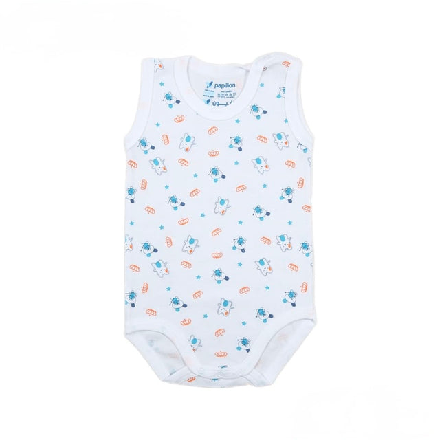 Sleeveless Printed Salopette