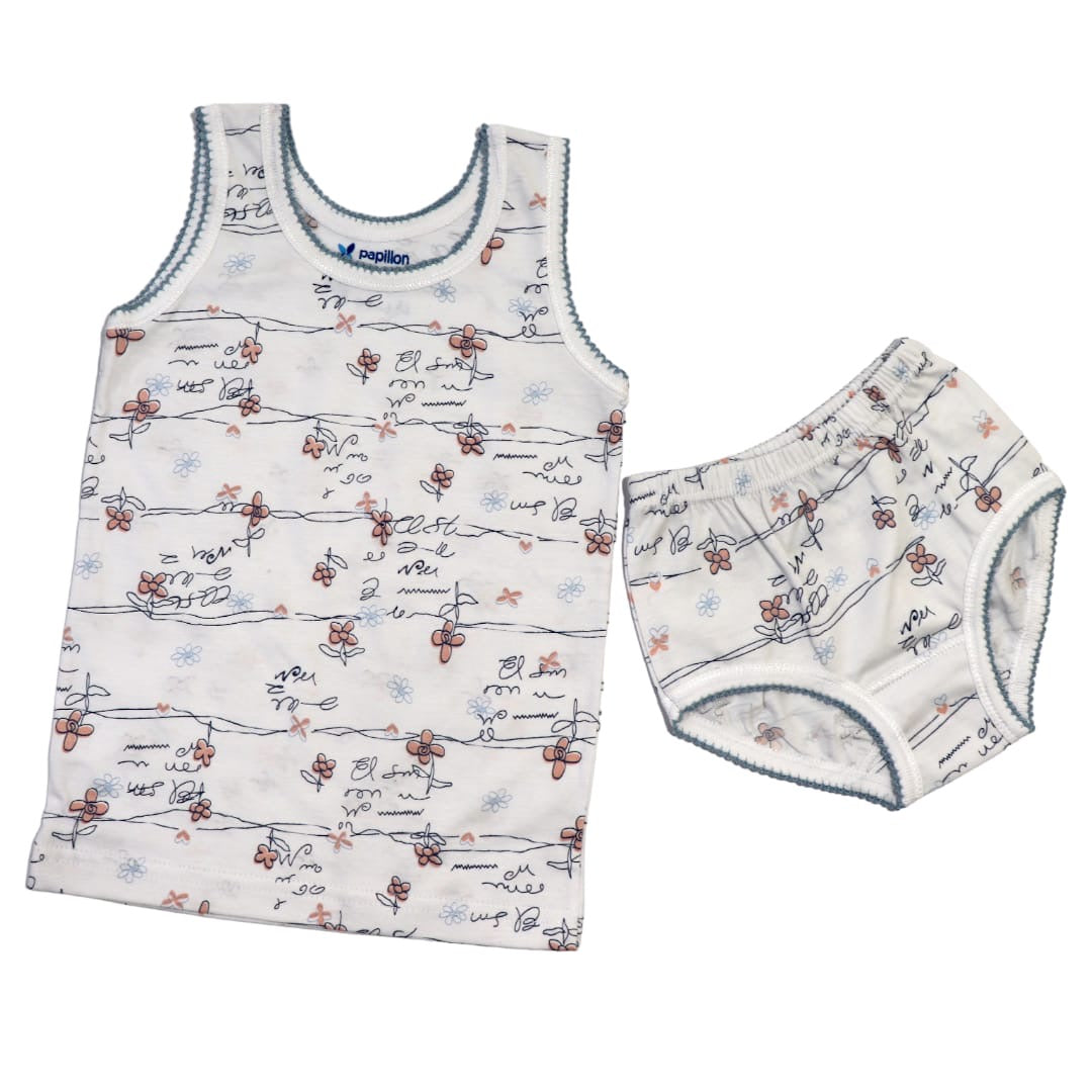 Girls' Printed Strap Set