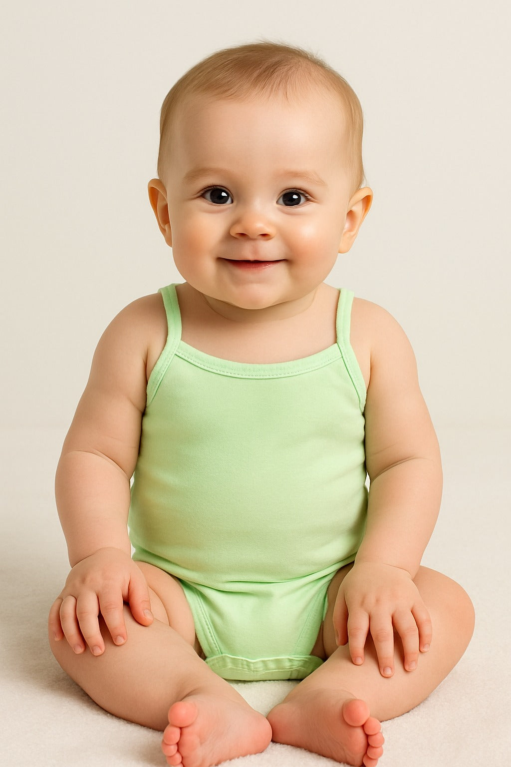 Strap Salopette With Colors