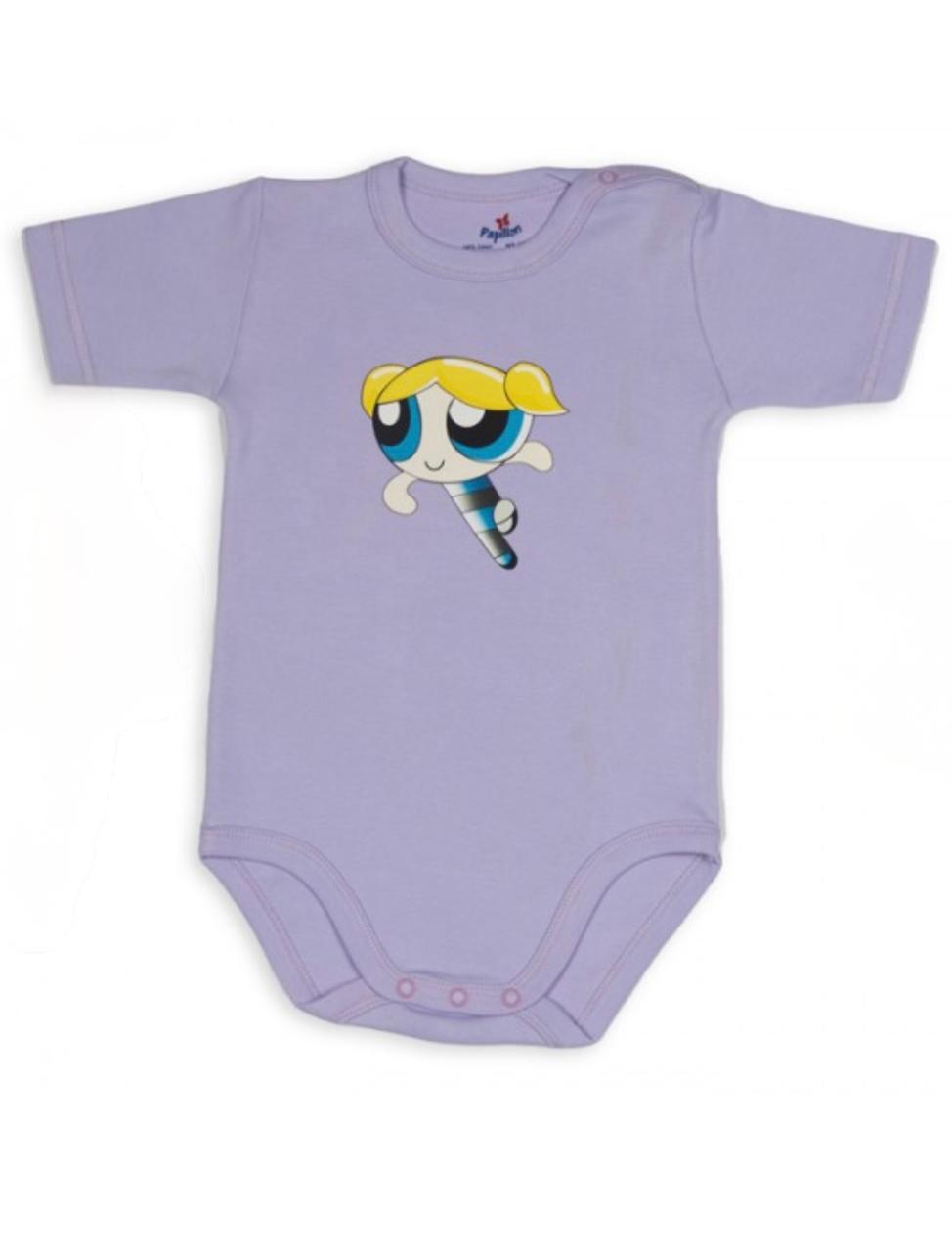 Short-Sleeve Salopette With Colorful Badge