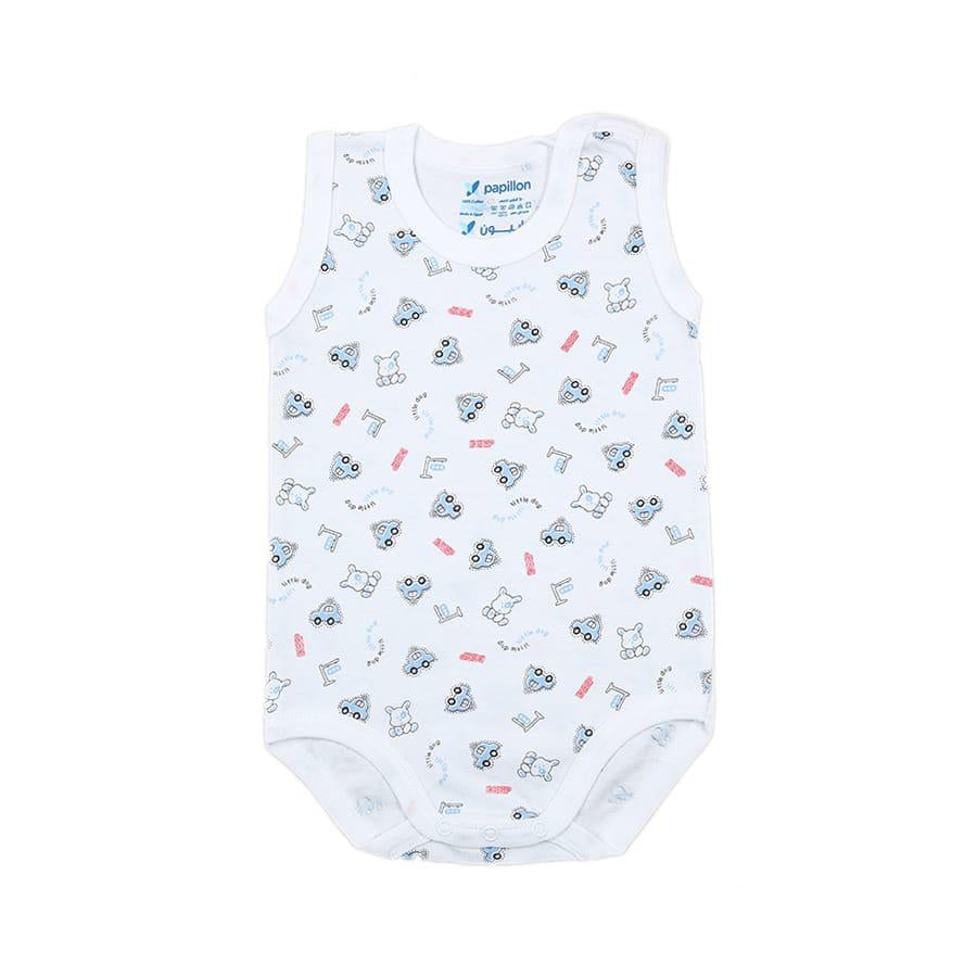 Sleeveless Printed Salopette