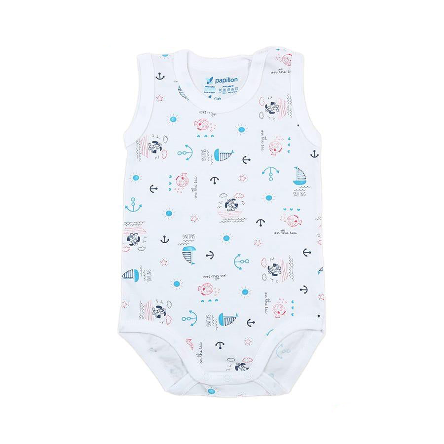 Sleeveless Printed Salopette