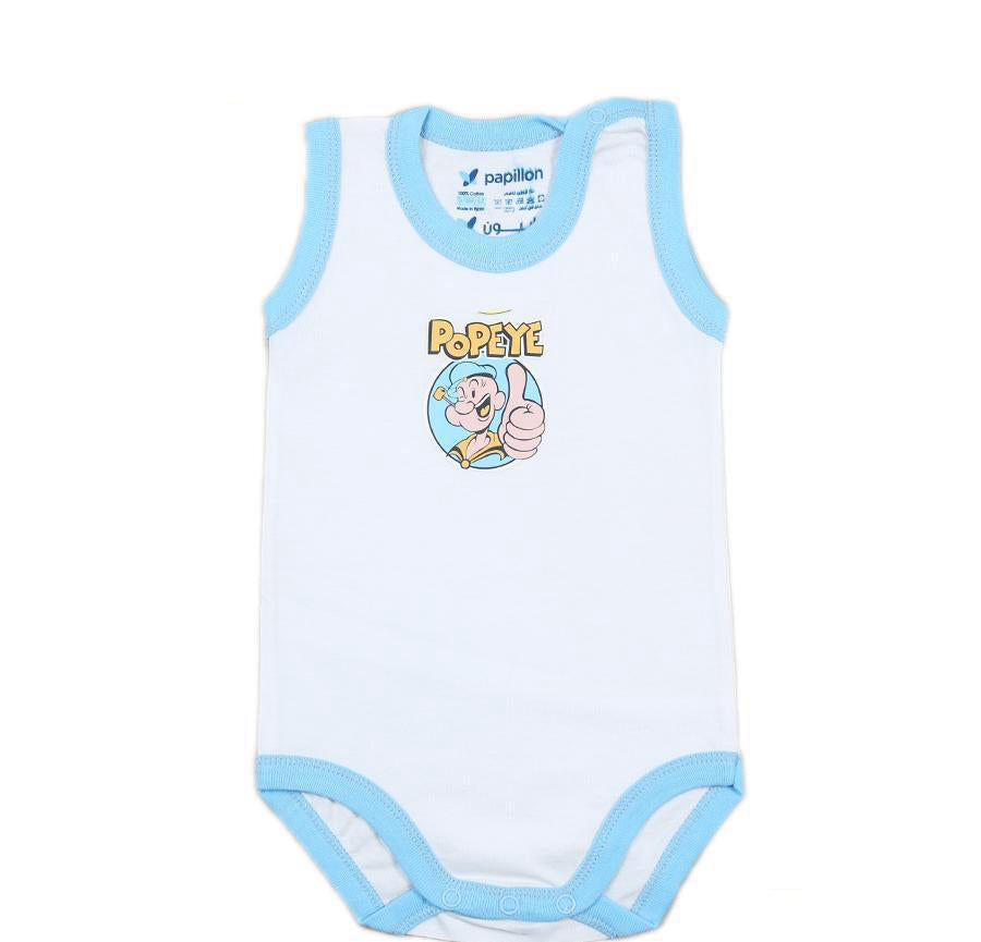 Sleeveless Salopette With Badge And Colorful Ribbon