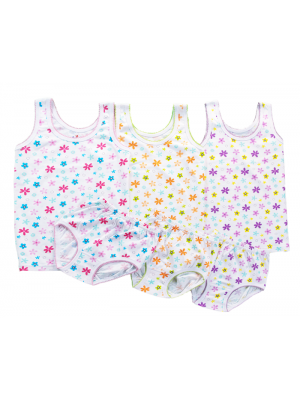 Girls' Printed Strap Set