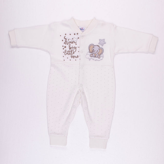 Elephant And Star Interlock Salopette