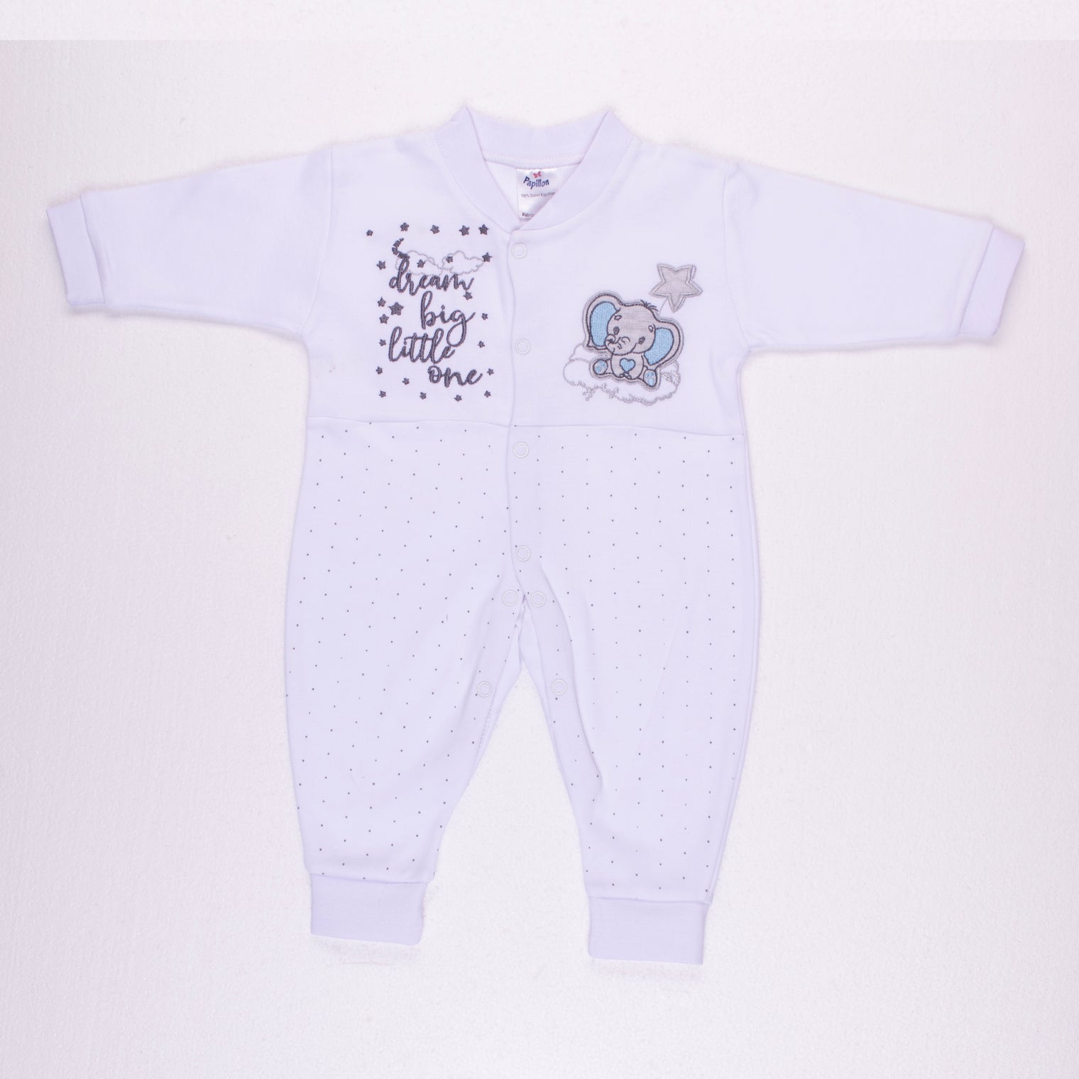 Elephant And Star Interlock Salopette