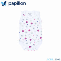 sleeveless printed salopette