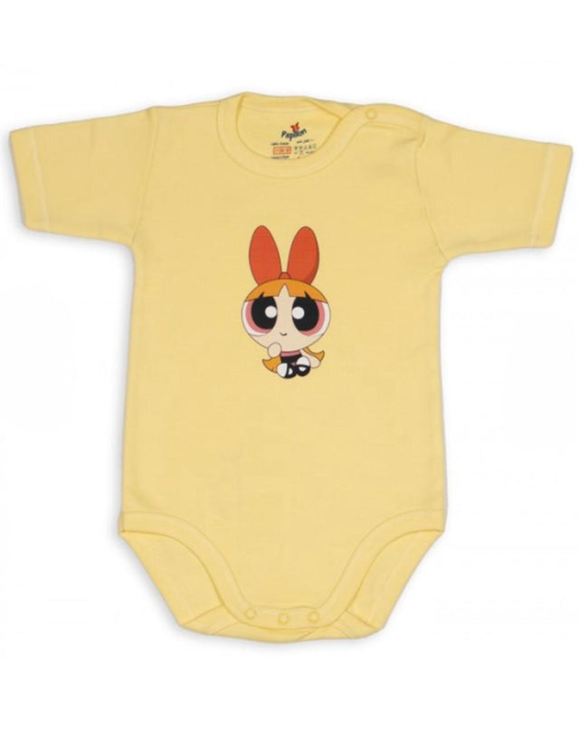Short-Sleeve Salopette With Colorful Badge