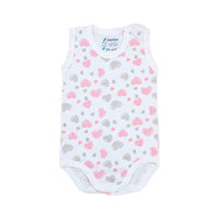 Sleeveless Printed Salopette