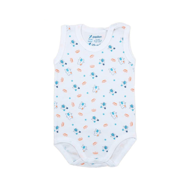 Sleeveless Printed Salopette
