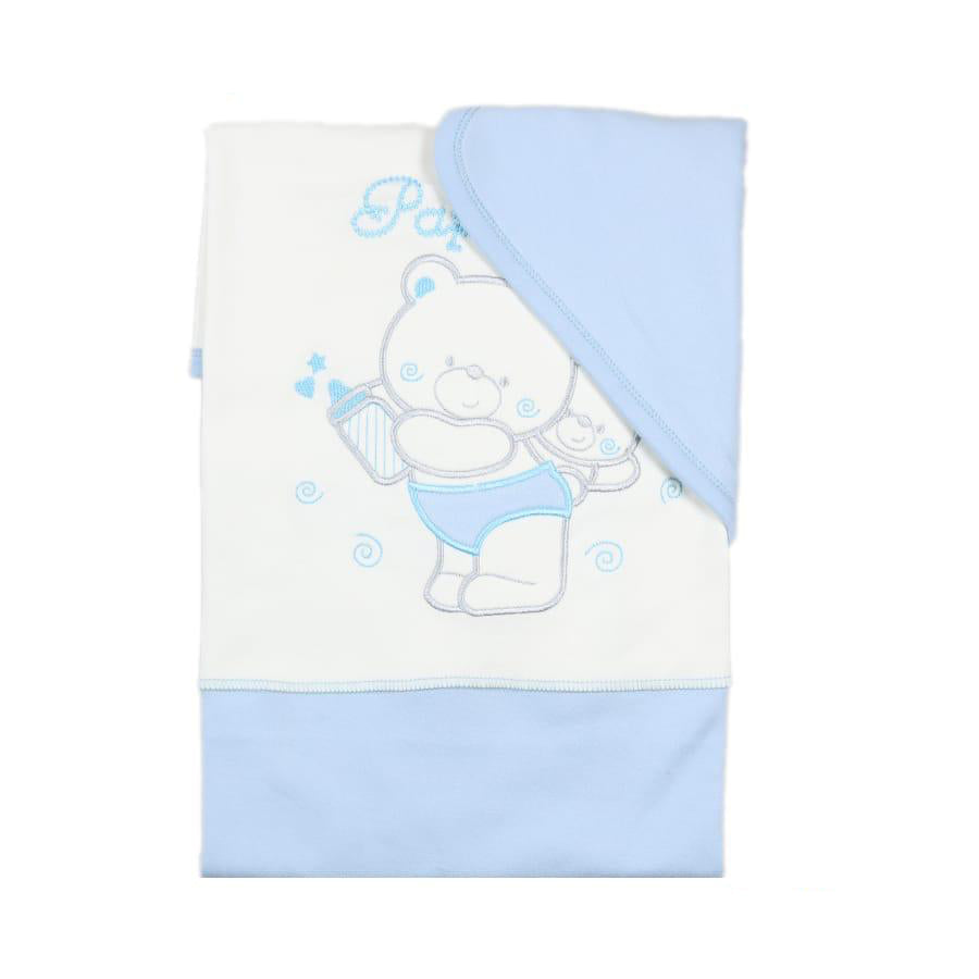 Embroidered Bear Coverall